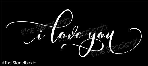 5795 - i love you - The Stencilsmith