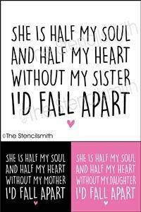 5854 - She is my soul - The Stencilsmith
