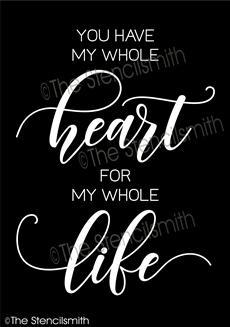 5855 - You have my whole heart - The Stencilsmith