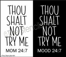 5908 - Thou shalt not try me - The Stencilsmith