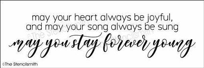 5926 - may your heart always be - The Stencilsmith