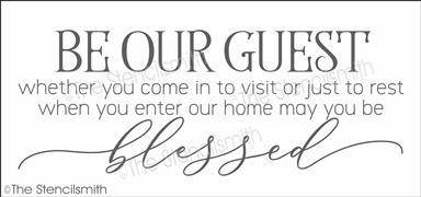 5990 - Be our Guest - The Stencilsmith