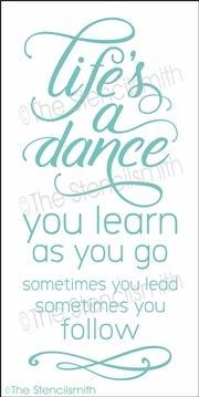 6004 - Life's a dance - The Stencilsmith
