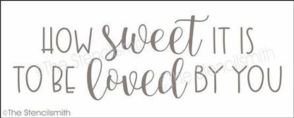 6005 - How sweet it is to be loved - The Stencilsmith