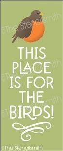 6015 - this place is for the birds - The Stencilsmith