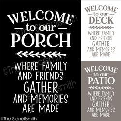 6021 - Welcome to our - The Stencilsmith