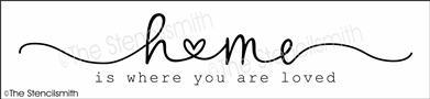 6062 - home is where you are loved - The Stencilsmith