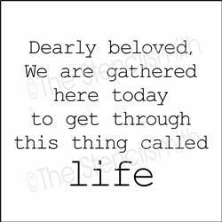 6067 - Dearly beloved - The Stencilsmith