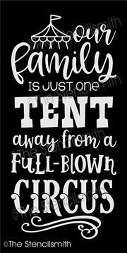 6072 - our family is just one tent - The Stencilsmith