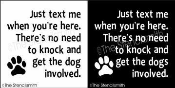 6081 - just text me - The Stencilsmith