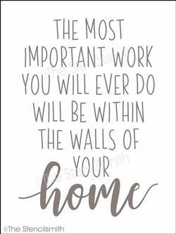 6151 - the most important work - The Stencilsmith