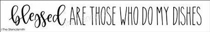 6158 - Blessed are those who do - The Stencilsmith