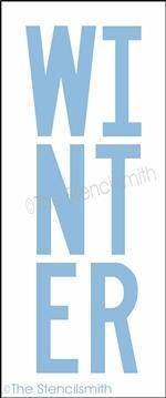 6185 - WINTER - The Stencilsmith