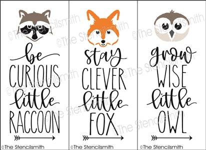 6190 - woodland animals - The Stencilsmith