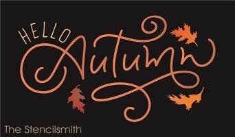 6286 - hello autumn - The Stencilsmith