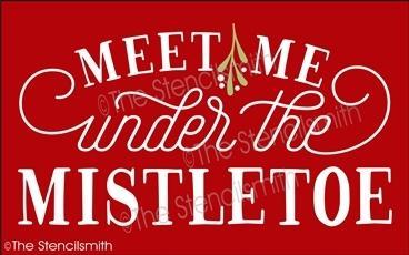 6315 - Meet me under the mistletoe - The Stencilsmith