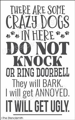 6321 - There are some crazy dogs in here - The Stencilsmith
