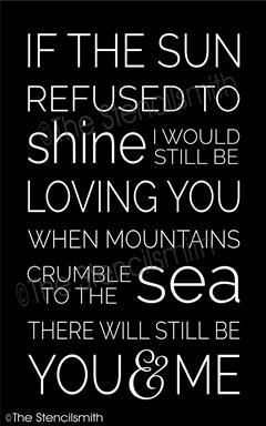 6322 - if the sun refused to shine - The Stencilsmith