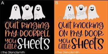 6368 - Quit ... you little sheets - The Stencilsmith