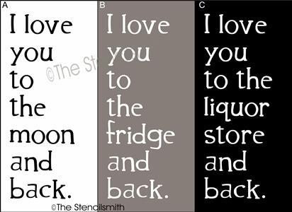 6382 - I love you to - The Stencilsmith