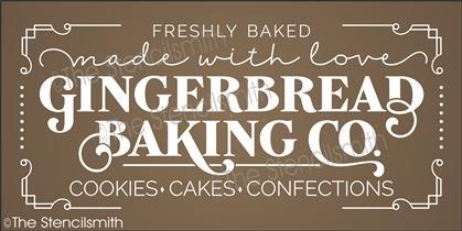 6430 - Gingerbread Baking Co. - The Stencilsmith