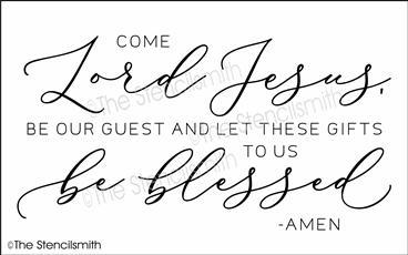 6478 - Come Lord Jesus - The Stencilsmith