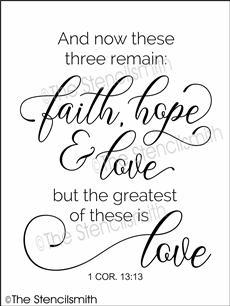 6493 - And now these three remain - The Stencilsmith