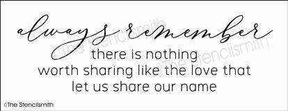 6501 - always remember there is nothing worth - The Stencilsmith