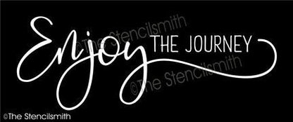 6544 - enjoy the journey - The Stencilsmith