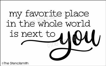 6555 - my favorite place in the whole - The Stencilsmith