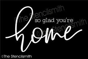 6566 - so glad you're home - The Stencilsmith