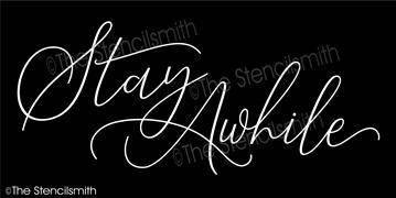 6632 - Stay Awhile - The Stencilsmith