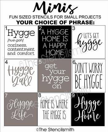 6675 - Hygge minis - The Stencilsmith