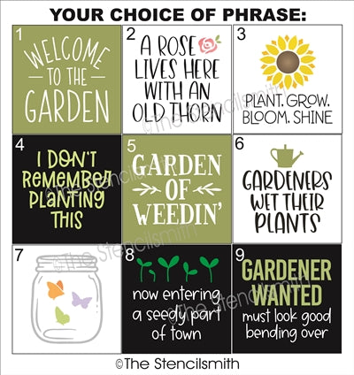 6774 - Garden Minis - The Stencilsmith