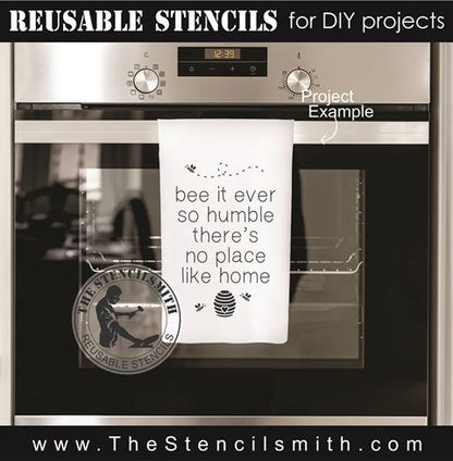 6791 - bee it ever so humble - The Stencilsmith
