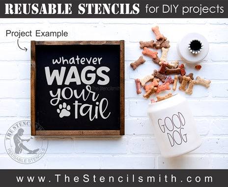 6983 - whatever wags your tail - The Stencilsmith