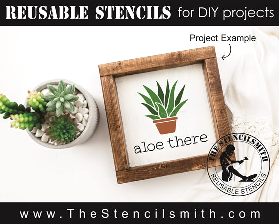 6996 - succulent minis - The Stencilsmith