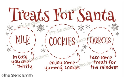 7088 - Treats For Santa - The Stencilsmith