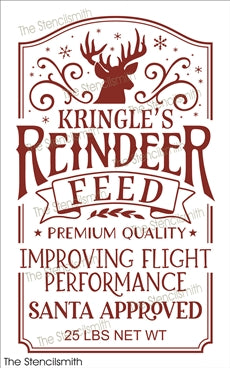 7101 - Kringle's Reindeer Feed - The Stencilsmith