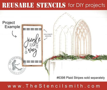 7105 - jingle all the way - The Stencilsmith