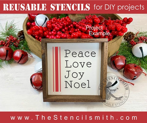 7131 - Christmas minis - The Stencilsmith