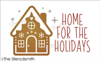 7156 - Home for the holidays - The Stencilsmith