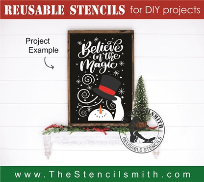 7195 - Believe in the Magic - The Stencilsmith