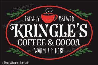 7198 - Kringle's Coffee & Cocoa - The Stencilsmith