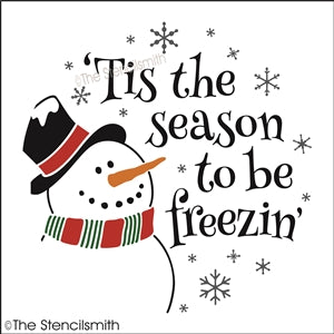 7200 - 'Tis the season to be freezin' - The Stencilsmith