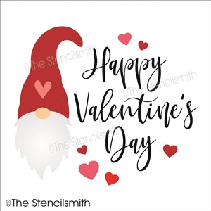 Valentine Gnome - Porch stencil
