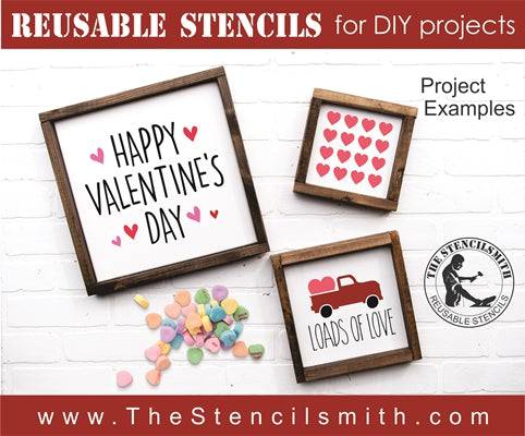7234 - Valentine Minis - The Stencilsmith