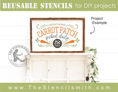 7265 - Carrot Patch - The Stencilsmith