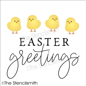 7266 - Easter greetings - The Stencilsmith