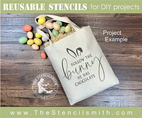 7267 - follow the bunny - The Stencilsmith